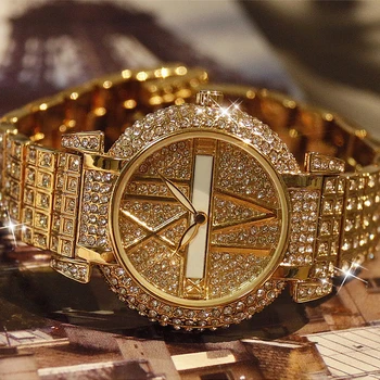 2022 Женские часы роскошного бренда BS, женские часы с бриллиантами, водонепроницаемые часы из нержавеющей стали, женские подарки 2023