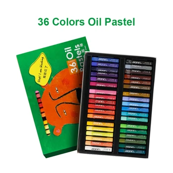 24 Цвета Художественная палочка для рисования масляной пастелью Лучшие детские игрушки Восковой карандаш Яркий Цвет для детского рисования