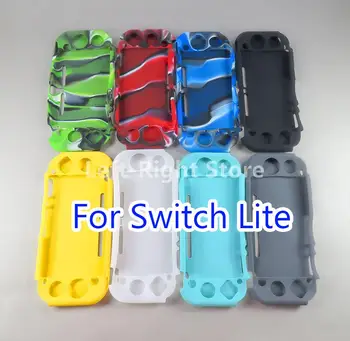 2ШТ Камуфляжная мягкая силиконовая оболочка для Nintendo Switch Lite, защитный чехол, ультратонкая крышка контроллера игровой консоли