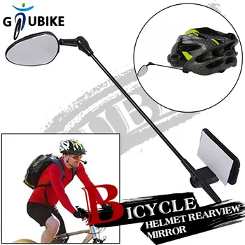 GTUBIKE Аксессуары для езды на велосипеде по горной дороге, Шлем, зеркало заднего вида, Мини-зеркало, Регулируемое на 360 градусов, Велосипедное зеркало заднего вида