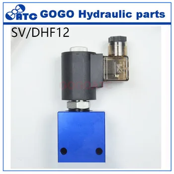 Блок подъемных клапанов, блок гидравлических электрических обратных клапанов V6068, клапан с электромагнитным приводом SV/DHF12-220