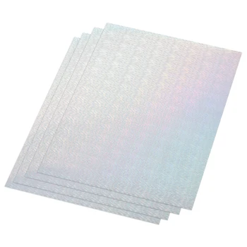 Бумага для лазерной печати формата А4 голографический виниловый просо водонепроницаемый виниловый струйный клей для печати 20шт