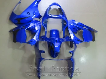 Комплект обтекателей для Kawasaki Ninja ZX9R 2000 2001 синий комплект обтекателей для мотоциклов ZX9R 00 01 OY03