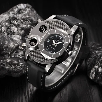 Модные мужские гоночные часы, повседневные креативные металлические часы с большим циферблатом, механические спортивные хип-хоп кварцевые мужские черные наручные часы