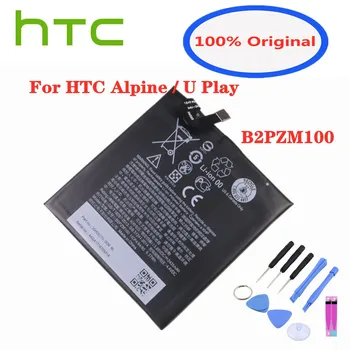 Новый аккумулятор 2435mAh B2PZM100 Для HTC Alpine, U Play, U Play TD-LTE, U Play TD-LTE Dual SIM Smart Mobile Phone Batterij