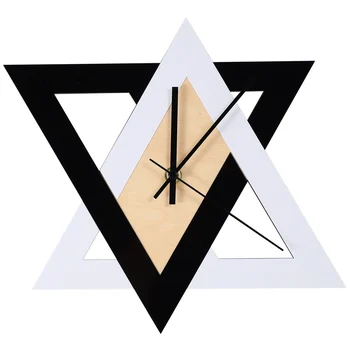 Скандинавская индивидуальность, Черно-Белые Креативные Настенные часы, Винтажные Немые Минималистичные Декоративные часы
